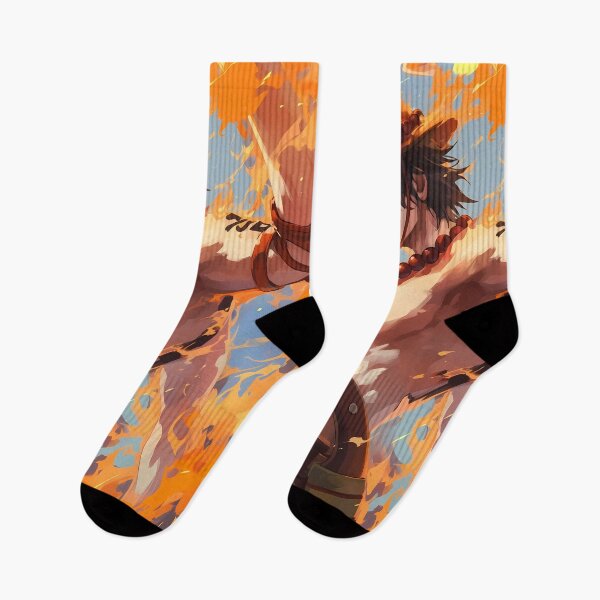 Item preview, Portgas D Ace One Piece Bright Flame Smile designed and sold by B5fivemerch.