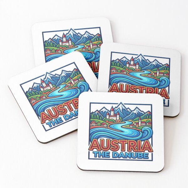 Item preview, AUSTRIA THE DANUBE designed and sold by likbatonboot.