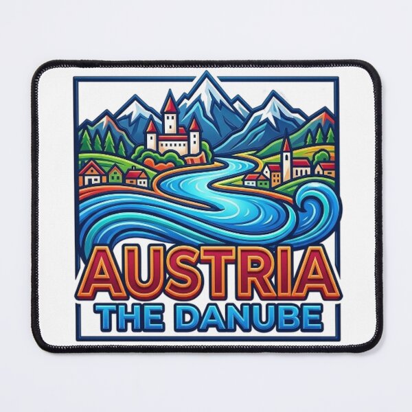 Item preview, AUSTRIA THE DANUBE designed and sold by likbatonboot.