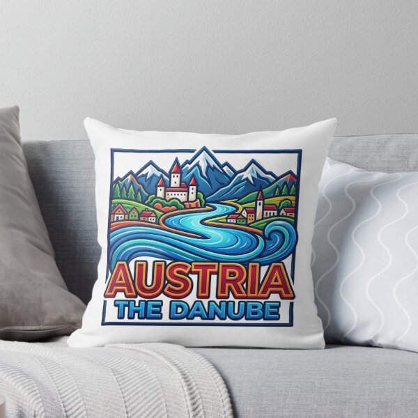 Item preview, AUSTRIA THE DANUBE designed and sold by likbatonboot.