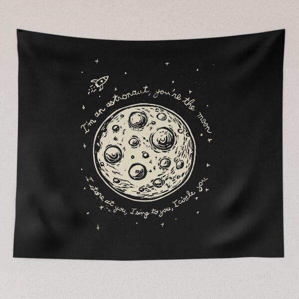 Item preview, Astronaut The Great Divide Tour Album Cover Quotes Fan Art designed and sold by AngieHouckOne.