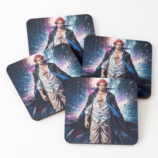 Item preview, Shanks One Piece Dark Cape Blue Energy Walk designed and sold by B5fivemerch.
