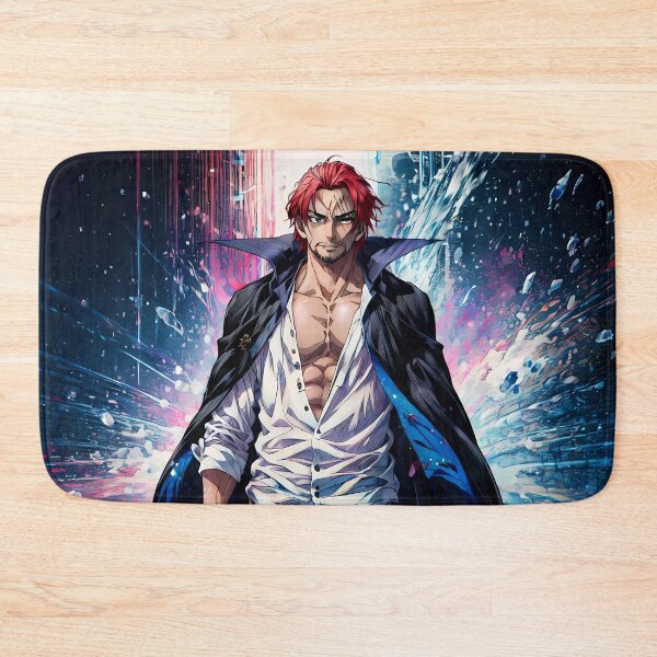 Item preview, Shanks One Piece Dark Cape Blue Energy Walk designed and sold by B5fivemerch.