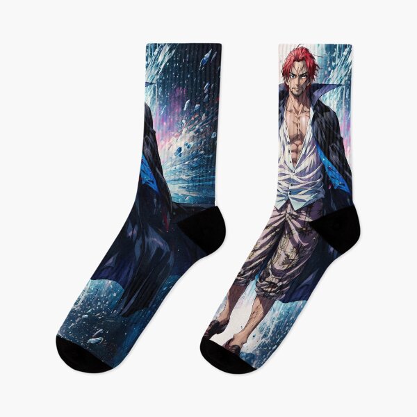 Item preview, Shanks One Piece Dark Cape Blue Energy Walk designed and sold by B5fivemerch.