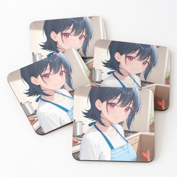 Item preview, Umi Asanagi Second Prettiest Girl Cozy Kitchen Apron Smile designed and sold by B5fivemerch.