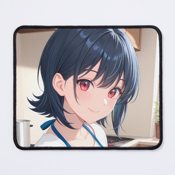 Item preview, Umi Asanagi Second Prettiest Girl Cozy Kitchen Apron Smile designed and sold by B5fivemerch.