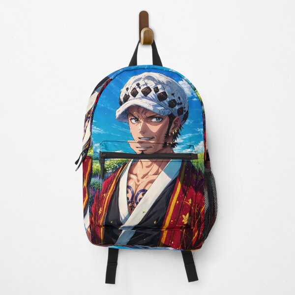 Item preview, Trafalgar Law One Piece Meadow Sky Calm Smile designed and sold by B5fivemerch.