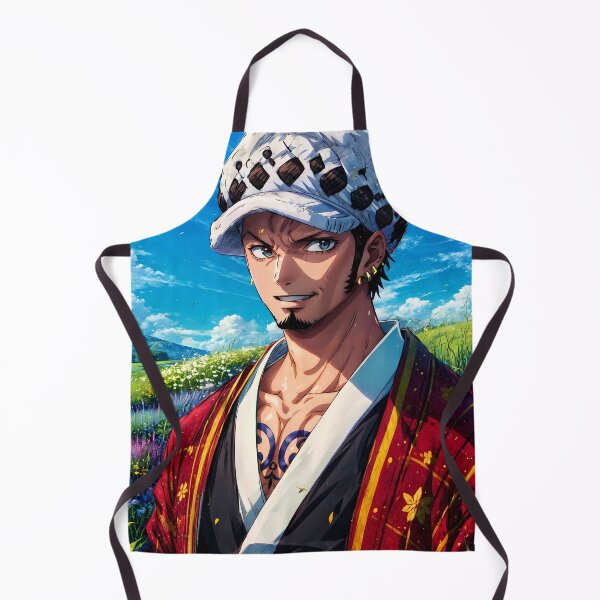 Item preview, Trafalgar Law One Piece Meadow Sky Calm Smile designed and sold by B5fivemerch.