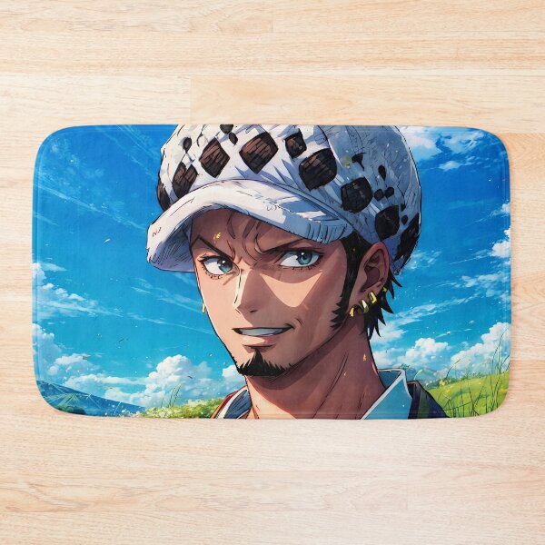 Item preview, Trafalgar Law One Piece Meadow Sky Calm Smile designed and sold by B5fivemerch.