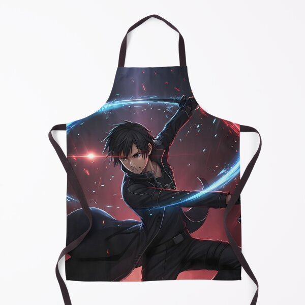 Item preview, Kirito Sword Art Online Neon Arc Heroic Motion designed and sold by B5fivemerch.