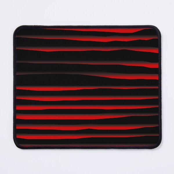 Item preview, Black and Red Stripe Organic Pattern | Dark Minimal Alt Aesthetic designed and sold by dfly-creations.