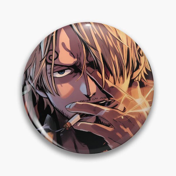 Item preview, Sanji Vinsmoke One Piece Fiery Close Up designed and sold by B5fivemerch.