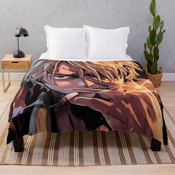 Item preview, Sanji Vinsmoke One Piece Fiery Close Up designed and sold by B5fivemerch.