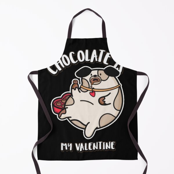 Item preview, Chocolate Is My Valentine Funny Dog designed and sold by GenZFashion000.