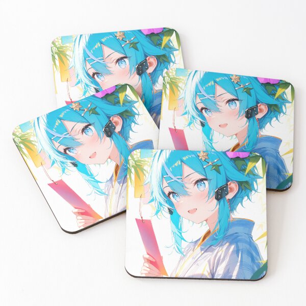 Item preview, Sinon Sword Art Online Summer Yukata Wish Card designed and sold by B5fivemerch.
