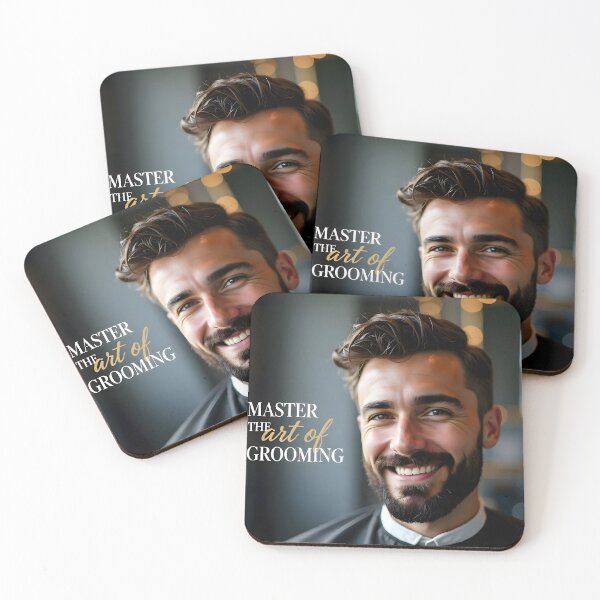 Item preview, Premium Men’s Grooming Macro Shot: Luxury Hair and Beard Styling Editorial designed and sold by Creative-RE.