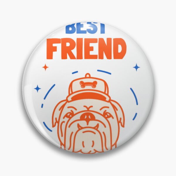 Item preview, Best Friend Bulldog Retro Dog designed and sold by GenZFashion000.