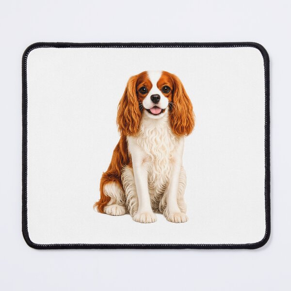 Item preview, King Charles Cavalier Spaniel Dog Blenheim designed and sold by BackgroundND.