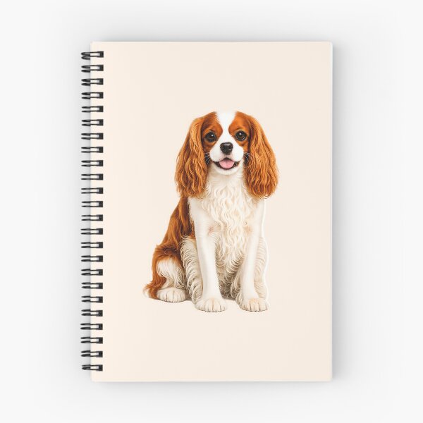 Item preview, King Charles Cavalier Spaniel Dog Blenheim designed and sold by BackgroundND.