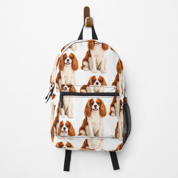 Item preview, King Charles Cavalier Spaniel Dog Blenheim designed and sold by BackgroundND.