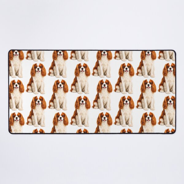 Item preview, King Charles Cavalier Spaniel Dog Blenheim designed and sold by BackgroundND.