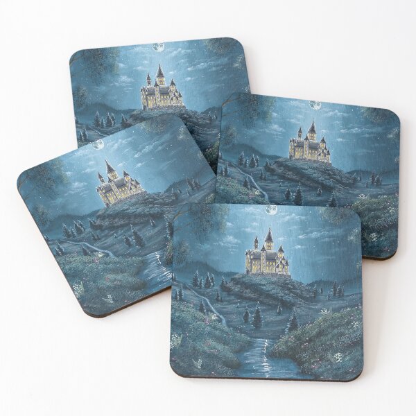 Item preview, Moonlit Castle designed and sold by mysticearth.