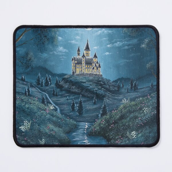 Item preview, Moonlit Castle designed and sold by mysticearth.