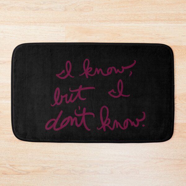 Item preview, I Know, but I Don’t Know  designed and sold by abeink.