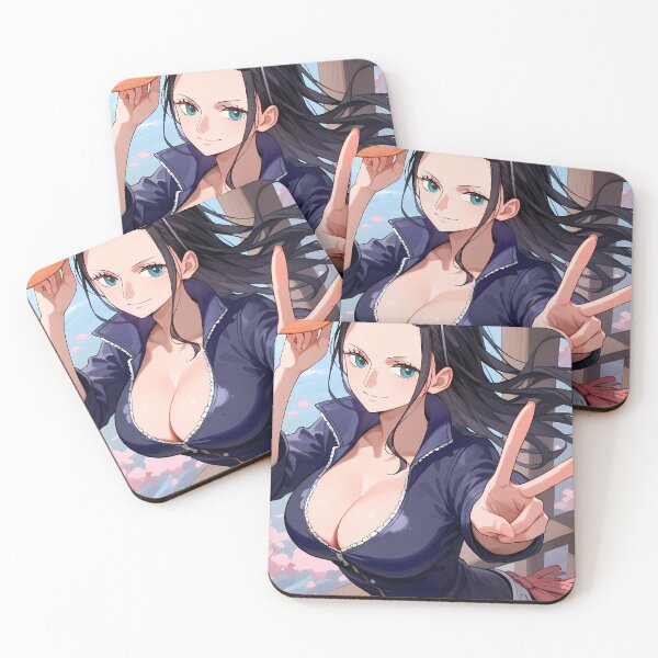 Item preview, Nico Robin One Piece Spring Breeze and Peace Sign Anime Girl designed and sold by SubtextandSass.