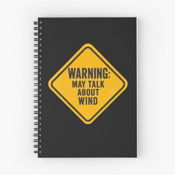 Item preview, Warning May Talk About Wind Funny Kitesurf Gift designed and sold by Islabonita..