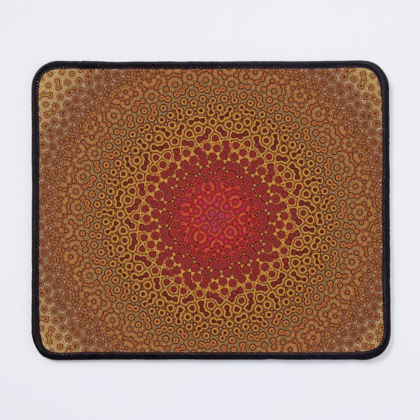 Item preview, Crimson Bullseye Pattern designed and sold by Shy Fractal Designs.