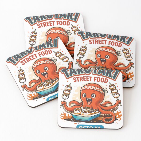 Item preview, Takoyaki Street Food designed and sold by Matinez Pink.