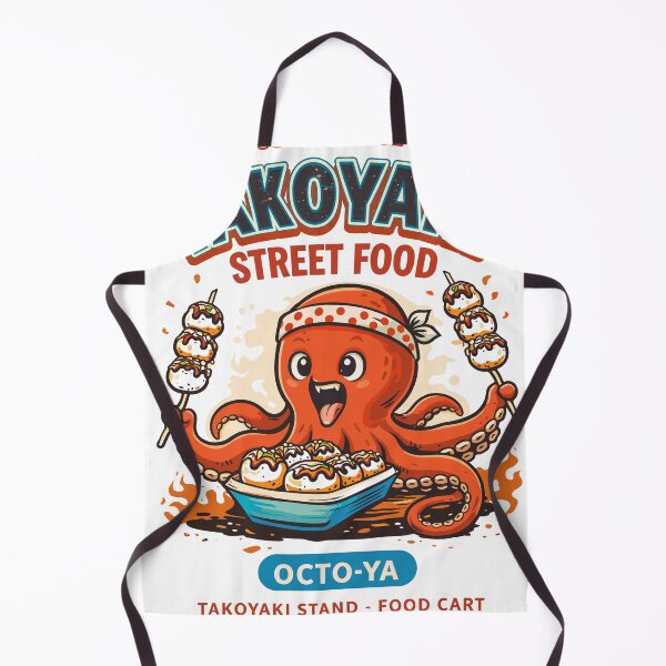 Item preview, Takoyaki Street Food designed and sold by Matinez Pink.