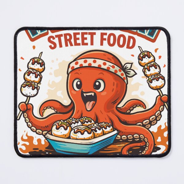 Item preview, Takoyaki Street Food designed and sold by Matinez Pink.