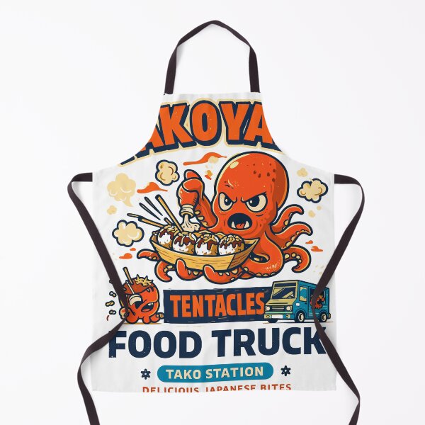 Item preview, Takoyaki Food Truck designed and sold by Matinez Pink.