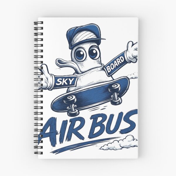 Item preview, Skateboarder flying through the air designed and sold by Flynomo.