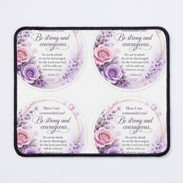 Item preview, Be Strong and Courageous — Joshua 1:9 designed and sold by HeartHopeShop.
