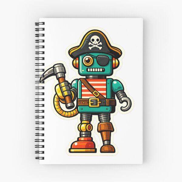 Item preview, Pirate Vintage Robot Toy designed and sold by chapistore.