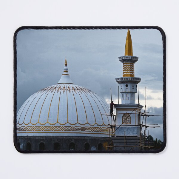 Item preview, Golden silhouette beneath the stormy sky designed and sold by franck380.