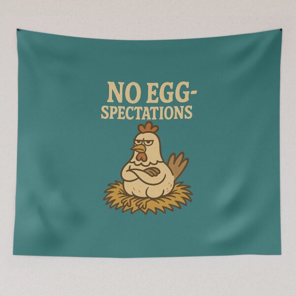 Item preview, No Eggspectations designed and sold by ArunDandiboina.