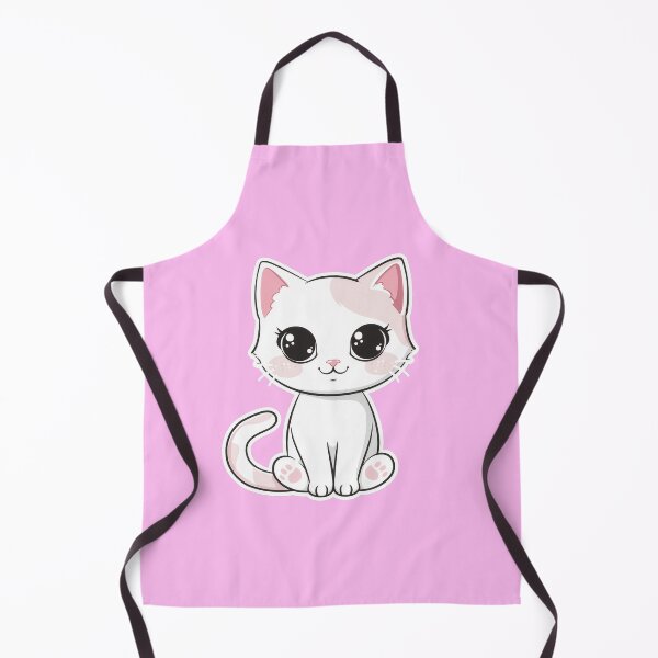 Item preview, Cute Kawaii Pastel Kitten Sticker Art designed and sold by Phongphut.