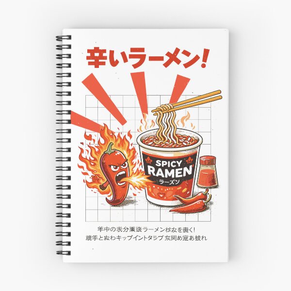 Item preview, Spicy Ramen designed and sold by Matinez Pink.