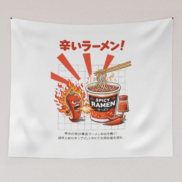 Item preview, Spicy Ramen designed and sold by Matinez Pink.