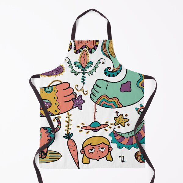 Item preview, Mood Surreal Doodle Art Psychedelic Pop Abstract Illustration designed and sold by MonoGarabato.