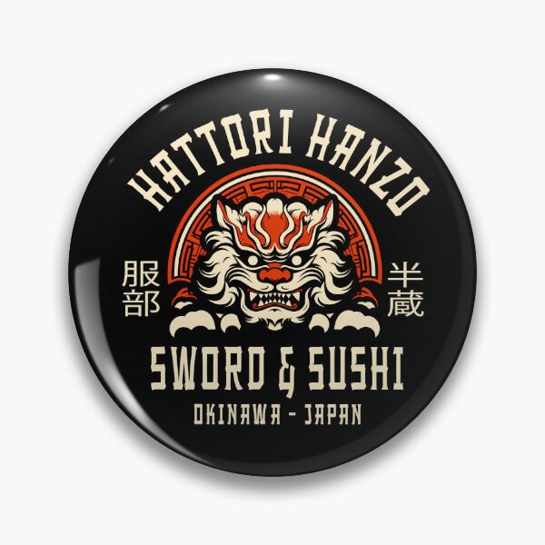 Item preview, Hattori Hanzo Sword And Sushi designed and sold by YQPPAL.
