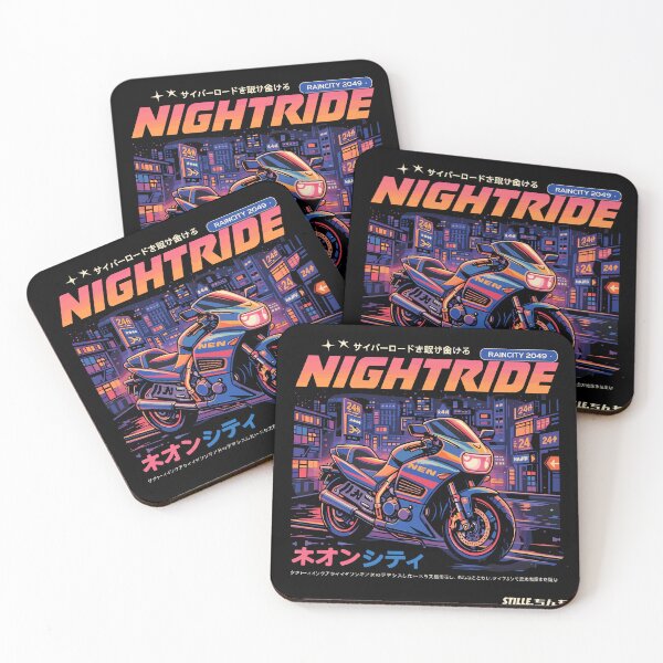 Item preview, Nightride Neon City designed and sold by Matinez Pink.