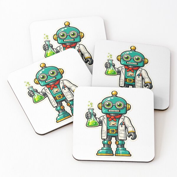 Item preview, Scientist Vintage Robot Toy designed and sold by chapistore.