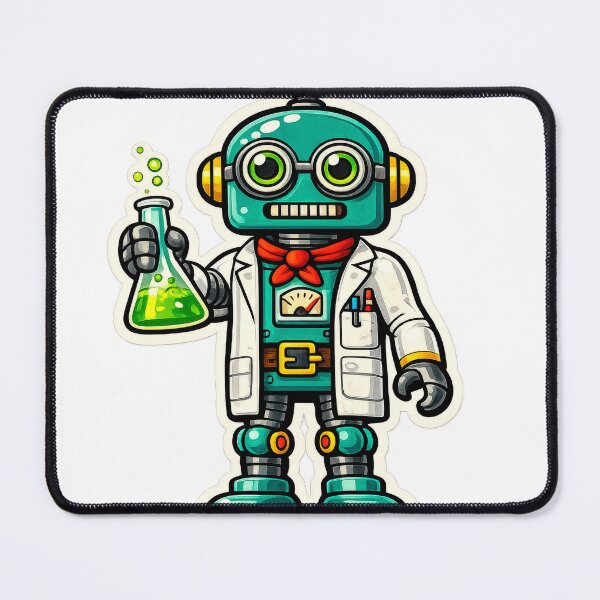 Item preview, Scientist Vintage Robot Toy designed and sold by chapistore.