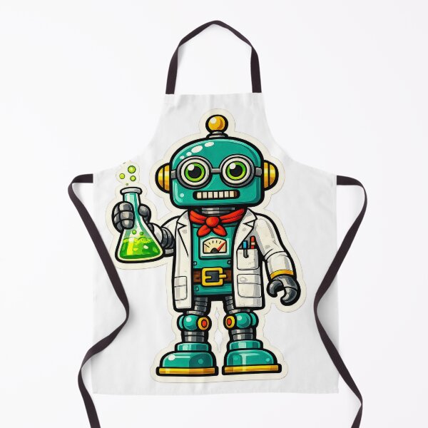 Item preview, Scientist Vintage Robot Toy designed and sold by chapistore.