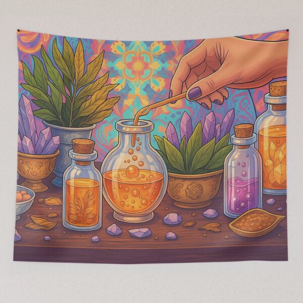 Item preview, Magic Potion Workshop - Alchemy and Crystals designed and sold by NeyhineAngelionShop.
